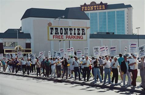 frontier hotel las vegas strike.